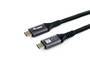 Equip Kabel USB-C4.0->C Gen2x2   PD100W St/St  3.00m schwarz (128384)