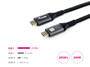 Equip Kabel USB-C4.0->C Gen2x2   PD100W St/St  3.00m schwarz (128384)