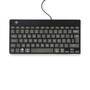 R-GO Tools R-Go Tastatur Compact Break UK-Layout     verkabelt  schwarz (RGOCOUKWDBL)
