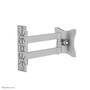 Neomounts by Newstar tv/monitor wall mount - 25.4 cm (10") - 68.6 cm (27") - 75 x 75 mm - 100 x 100 mm - 0 - 90° - Silver