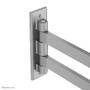 Neomounts by Newstar tv/monitor wall mount - 25.4 cm (10") - 68.6 cm (27") - 75 x 75 mm - 100 x 100 mm - 0 - 90° - Silver