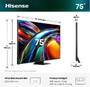 Hisense Braunware FERNSEHER 75Z RGB M-LED (75UR9S)