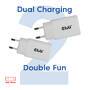 Club 3D Club3D Lifestyle Ladegerät USB-C 30Watt, 2Stk  weiß retail (CAC-3020)