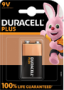 Duracell 9 VOLT BLOCK   PLUS (MN 1604/1STK LR61 9V)