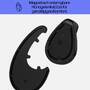HP Inc. HP Maus 925 Ergonomic Vertical Mouse Kabelloser Empfänger (6H1A5AA#ABB)