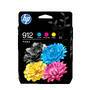 HP 912 - Original - Pigment-based ink - Black - Cyan - Magenta - Yellow - HP - Combo pack - OfficeJet 8015 - 8018 - 8022 OfficeJet Pro 8020 - 8020e - 8025 - 8030e - 8035 OfficeJet 8010 All-in-One...