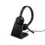 JABRA Evolve 65 TE Headset Link 390 Bluetooth Adapter carry pouch user documents USB-C to USB-A cabl