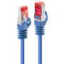 LINDY Basic Cat.6 S/FTP Kabel, blau, 3m Patchkabel (47355)