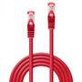LINDY Basic Cat.6 S/FTP Kabel, rot, 3m Patchkabel (47365)