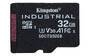 KINGSTON 32GB microSDHC Industrial C10 A1 pSLC Card Single Pack w/o Adapter (SDCIT2/32GBSP)