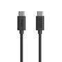 HAMA LADEKAB USB-C/USB-C  1,2M  SW (USB-KABEL)