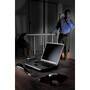 Kensington Duo Gel Mouse Pad Wrist Rest — Red - Black - Red - Monochromatic - Gel - Wrist rest