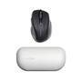 Kensington ErgoSoft™ Wrist Rest for Standard Mouse - Faux leather - Gel - Grey - 200 g