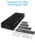 ICY BOX IB-1816M-C31 - SSD enclosure - M.2 - M.2 - USB connectivity - Black