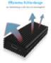 ICY BOX IB-1816M-C31 - SSD enclosure - M.2 - M.2 - USB connectivity - Black