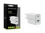 CONCEPTRONIC Ladegerät 2Port GaN USB-C/-A    45WPD3.0/PPS ws (ALTHEA20W45)