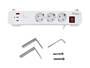 Equip Steckdosenleiste 3xSchuko/2xUSBC/USBA+Switch CL   Pla. (245556)