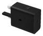 Samsung Mobilfunkzubehör Samsung Galaxy Power Adapter USB Type C 65W Black w/o Cabl (EP-T6010NBEGWW)