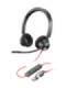 HP Poly Blackwire 3320 Stereo USB-C Headset +USB-C/A Adapter (8X219AA)