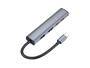 CONCEPTRONIC  4-1 Dock USB-C->2xUSB-C/2xUSB-A/100WPD      gr (HUBBIES22G)