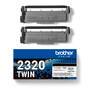 Brother TN-2320TWIN - Black - 1 pc(s)