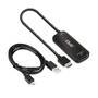 Club 3D HDMI+ Micro USB to DisplayPort 4K120Hz or 8K30Hz M/F Active Adapter - Adapter - Digital