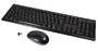 Logilink Tastatur Wireless 2,4GHz mit Maus black (ID0104)