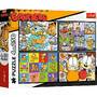 Trefl S.A. Puzzle 4x250 - Garfield