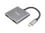 Equip Adapter USB-C->2xHDMI,3.2Gen1 100W PD,USB-C MST Adapte (133484)