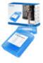 Logilink HDD Schutz-Box für 1x 8.9cm (3,5") blau wasseresist (UA0133)