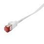 Logilink Flachpatchkabel RJ45 U/FTP Cat6A 2.00m weiß (CF2051S)