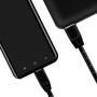 Logilink USB 2.0 Kabel zu USB-C Stecker, schwarz, 1,0m (CU0157)