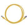 Logilink Patchkabel Ultraflex, Cat.6A, S/FTP, gelb, 0,5 m (C6A027S)