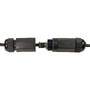 LogiLink CQ7143S - 50 m - Cat6a - S/FTP (S-STP) - RJ-45 - RJ-45 - Black