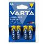 Varta 1x4 High Energy AA LR 6 - Single-use battery - AA - Alkaline - 1.5 V - 4 pc(s) - Blue