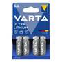 Varta Professional Lithium AAA - Single-use battery - AAA - Lithium - 1.5 V - 4 pc(s) - 1100 mAh