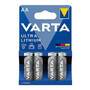 Varta MIGNON LITHIUM 1,5 V      4XAA (6106301404      4STK)