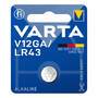 Varta V 12 GA - Single-use battery - Alkaline - 1.5 V - 1 pc(s) - 70 mAh - Silver