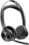 HP Poly Voyager Focus 2 Microsoft Teams Certified USB-C Bluetooth Headset +USB-C/A Adapter BT SmartB