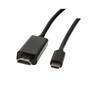 Logilink USB-C Kabel 3.2 Gen1 zu HDMI-A 4K/60 Hz, schw. 1,8m (UA0329)