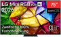 LG Mini LED-TV 75" (189cm) 75MRGB88B9B