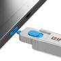 LINDY HDMI Port Schloss blau 4 Stück + 1 Schlüssel (40320)