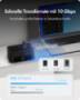 Icy Box Dockingstation IcyBox für M.2 NVMe 2,5"/3,5" HDD/SSD (IB-1123M-CU31)