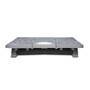 Kensington SmartFit® SoleMate™ Pro Elite ergonomic foot rest - Grey - 0 - 18° - 9 cm - 12 cm