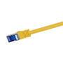Logilink Patchkabel Ultraflex, Cat.6A, S/FTP, gelb, 1,5 m (C6A047S)