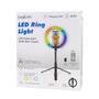 Logilink Smartphone-Ringlicht m.Selfie-Stick-Stativ,DM 20cm (AA0156)
