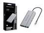 Conceptronic DONN34G 10-in-1 Dockingstation 4K 60Hz 8K 30Hz Datenverteiler/Umschalter