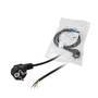 Logilink Netzkabel CEE7/7 Stecker90° Kabelende 1,5m schwarz (CP135)