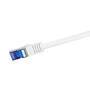 Logilink Patchkabel Ultraflex, Cat.6A, S/FTP, weiß, 0,5 m (C6A021S)