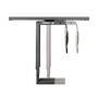 LogiLink EO0031 - Desk-mounted CPU holder - Universal - 10 kg - Black - 360° - -180 - 180°